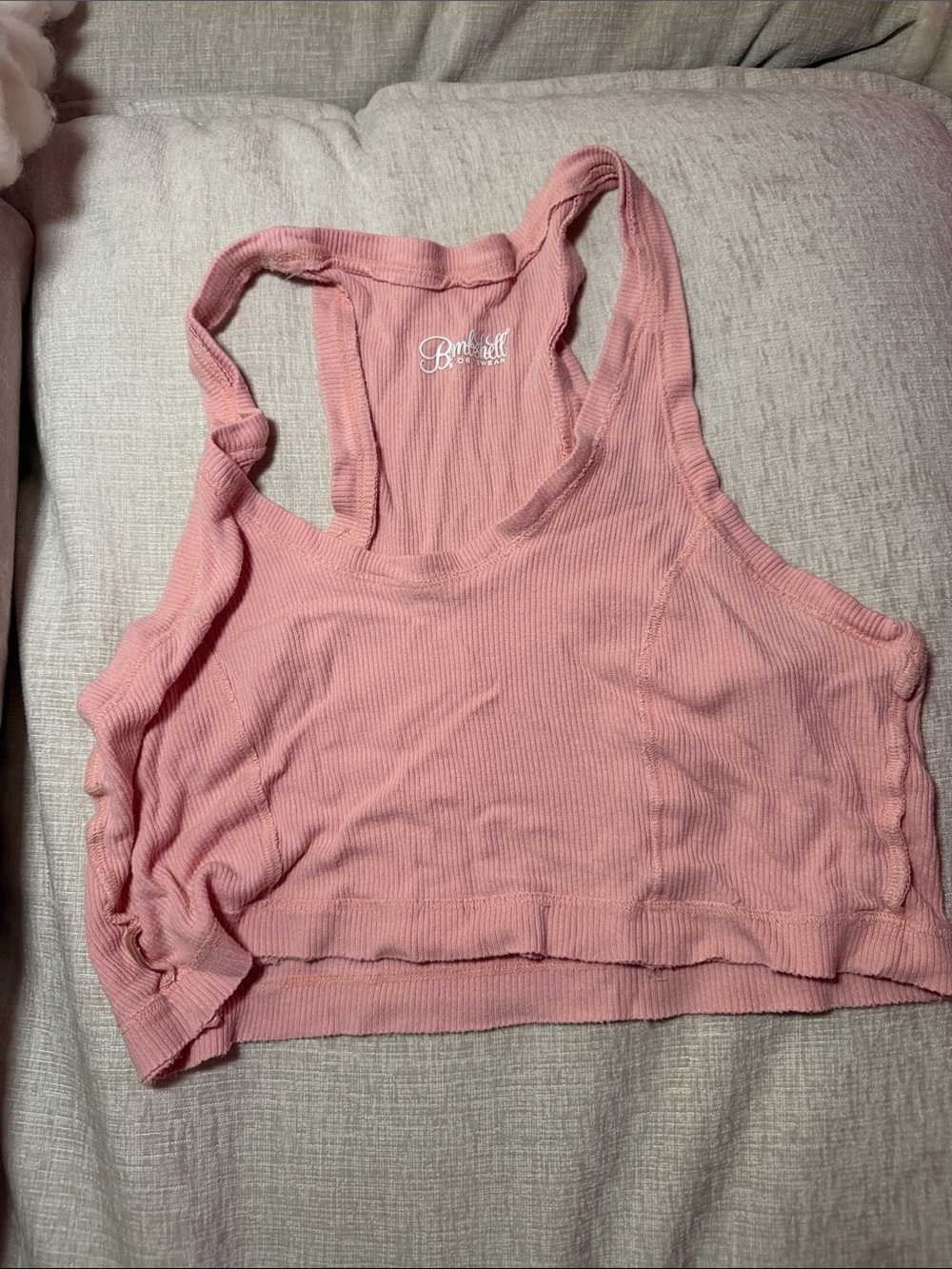 Bombshell sportswear crop